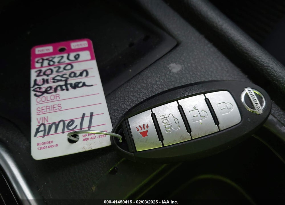 2020 NISSAN SENTRA VIN: 3N1AB8BV4LY225024