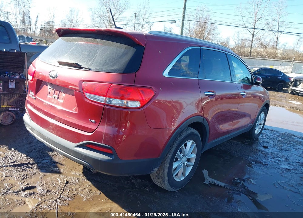 2016 KIA SORENTO 3.3L LX VIN: 5XYPGDA52GG172773