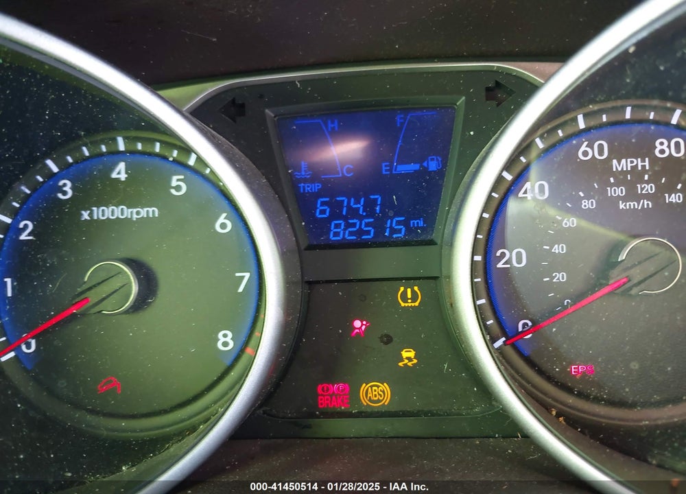 2013 HYUNDAI TUCSON LIMITED VIN: KM8JU3AC2DU657203