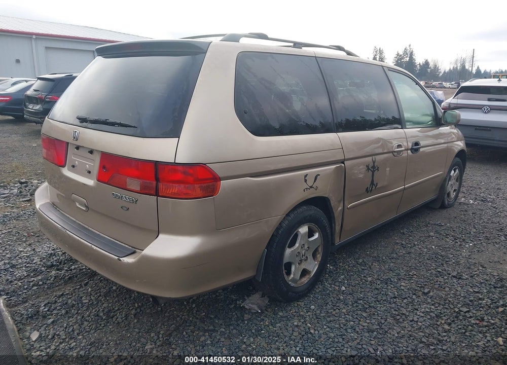 2001 HONDA ODYSSEY EX VIN: 2HKRL18671H508743