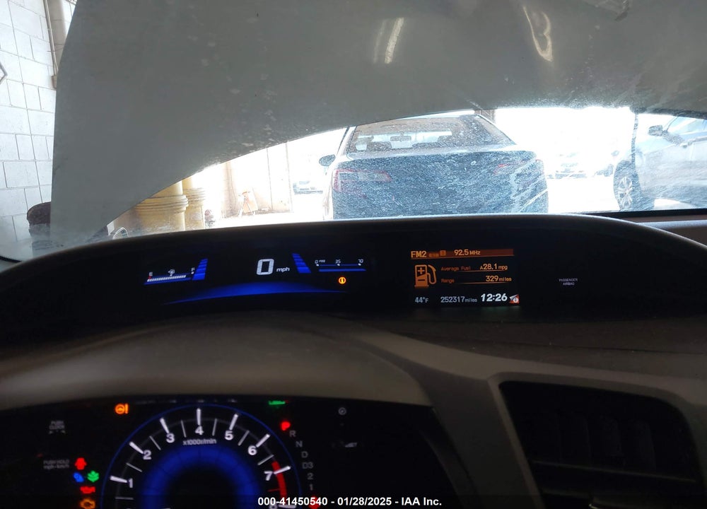 2012 HONDA CIVIC EX-L VIN: 19XFB2F90CE045943