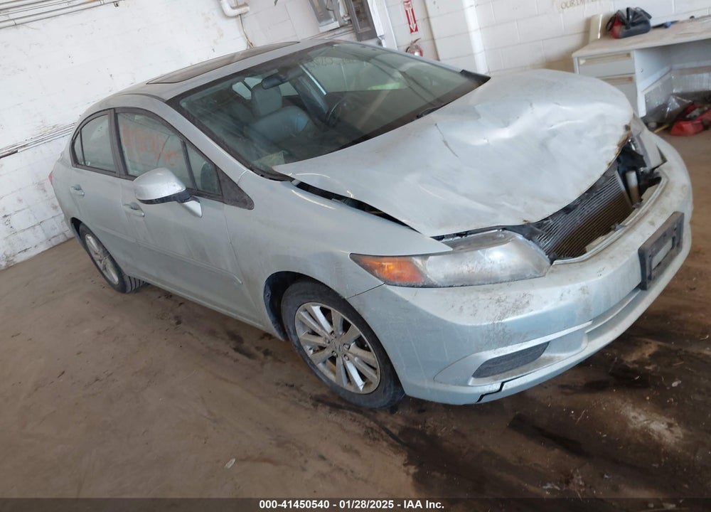 2012 HONDA CIVIC EX-L VIN: 19XFB2F90CE045943