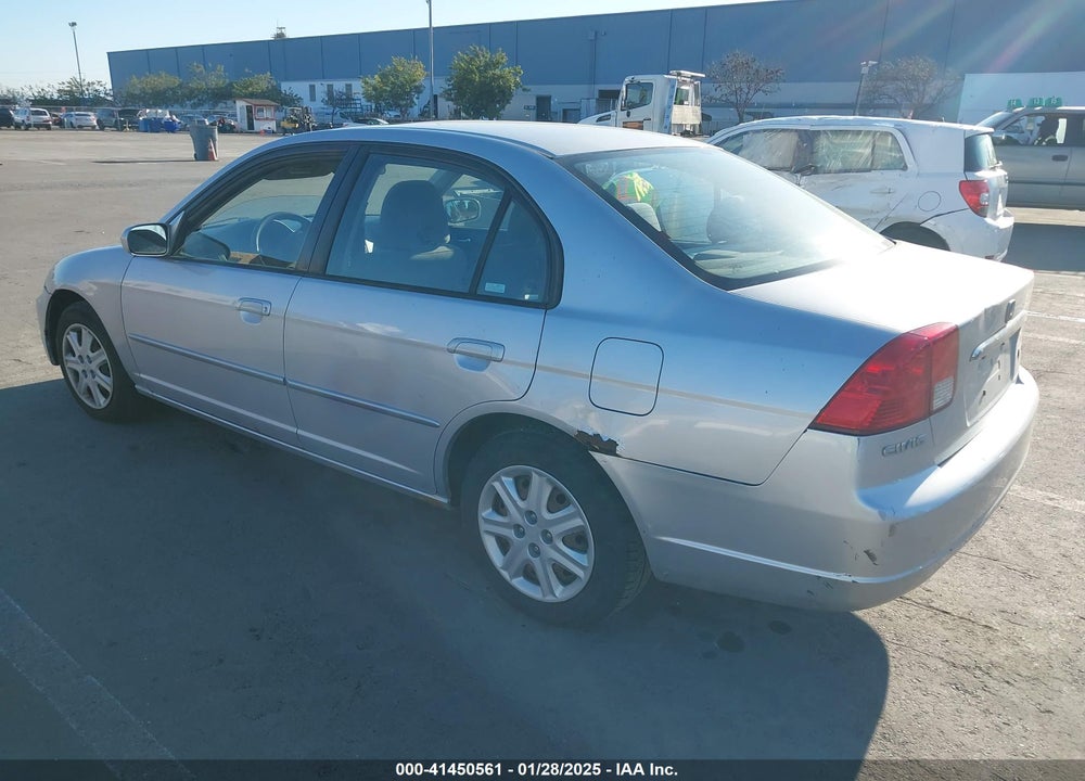 2003 HONDA CIVIC EX VIN: 1HGES25773L003015