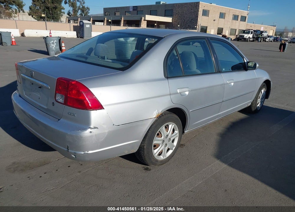 2003 HONDA CIVIC EX VIN: 1HGES25773L003015