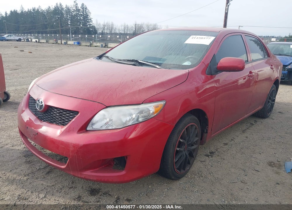 2010 TOYOTA COROLLA LE VIN: 1NXBU4EE6AZ383375