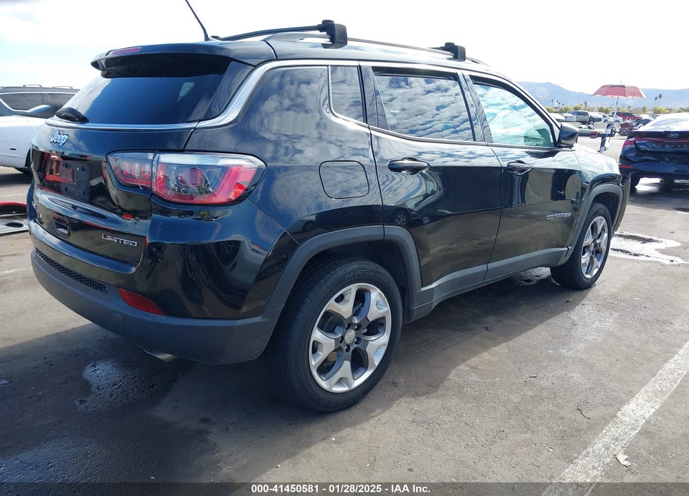 2018 JEEP COMPASS LIMITED 4X4 VIN: 3C4NJDCB9JT199755