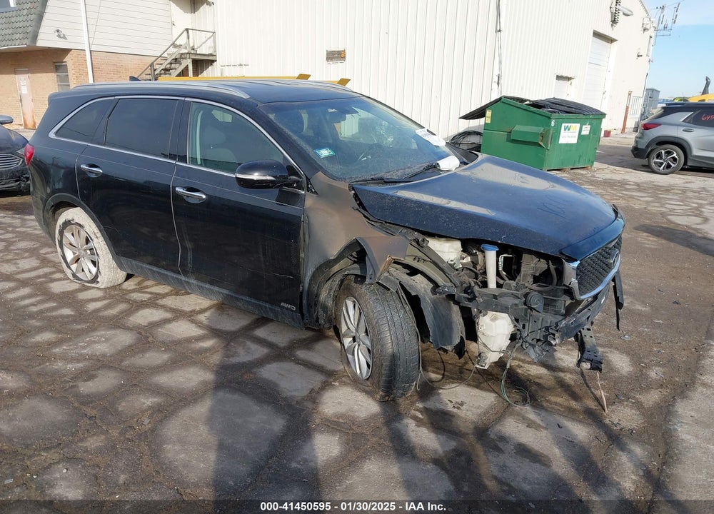 2017 KIA SORENTO 2.4L LX VIN: 5XYPGDA36HG314705