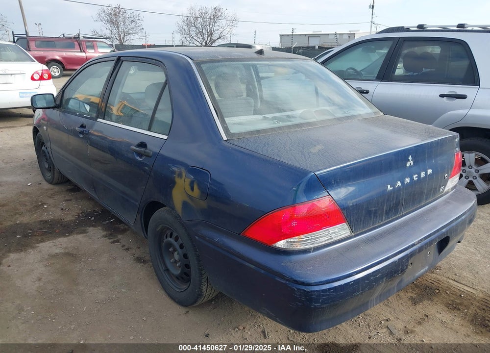 2003 MITSUBISHI LANCER ES VIN: JA3AJ26E13U010757