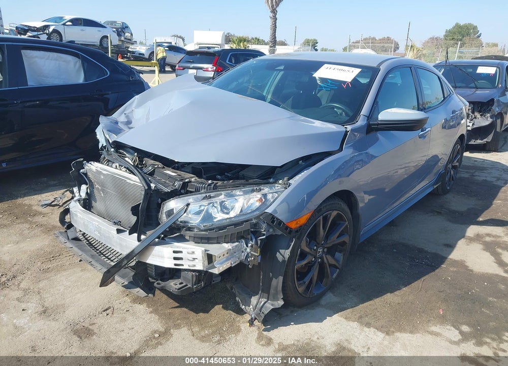 2019 HONDA CIVIC VIN: SHHFK7H4XKU419593