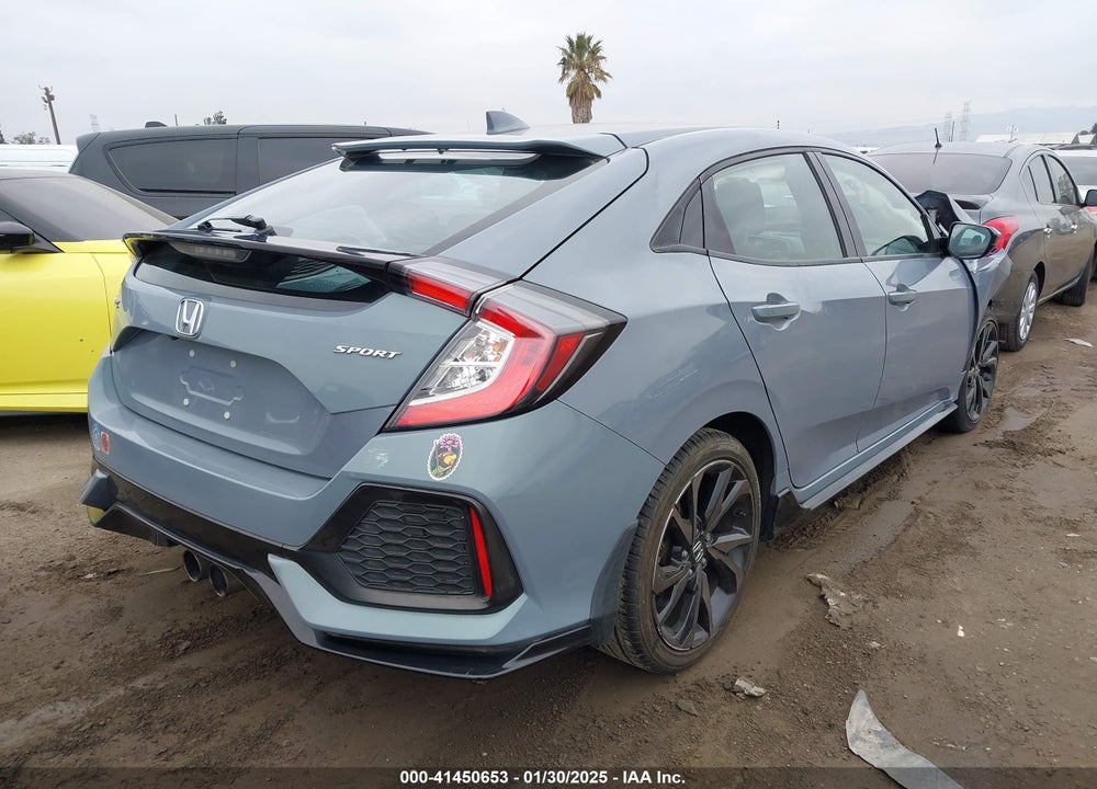 2019 HONDA CIVIC VIN: SHHFK7H4XKU419593