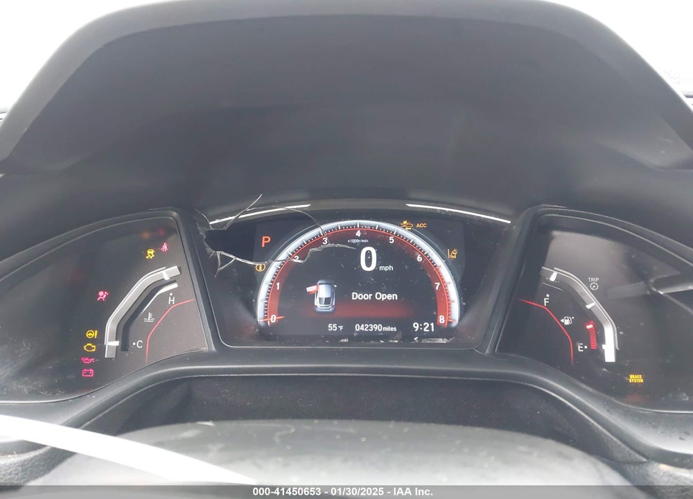 2019 HONDA CIVIC VIN: SHHFK7H4XKU419593