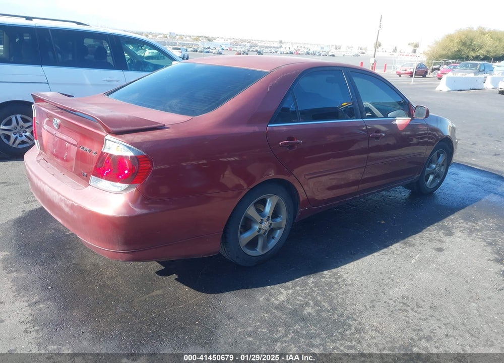 2005 TOYOTA CAMRY SE V6 VIN: 4T1BA30K85U506728