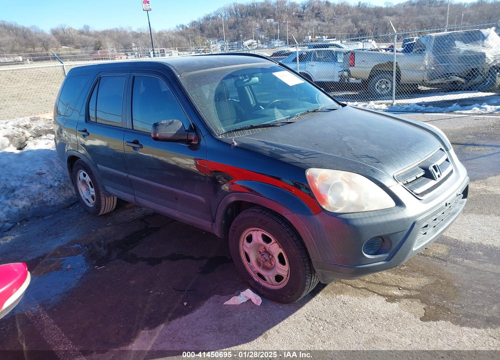 2005 HONDA CR-V LX VIN: SHSRD68585U306072
