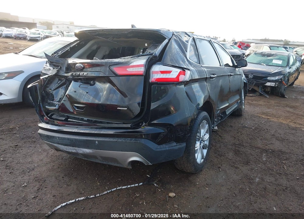 2022 FORD EDGE TITANIUM VIN: 2FMPK4K97NBB03641