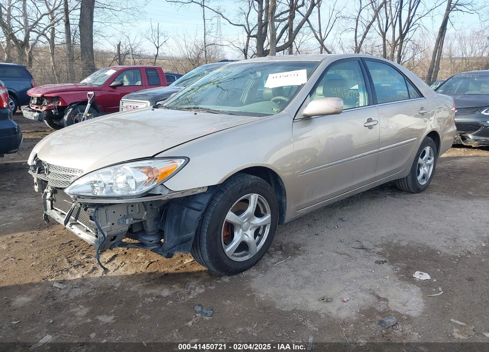 2002 TOYOTA CAMRY XLE V6 VIN: 4T1BF30K62U504442
