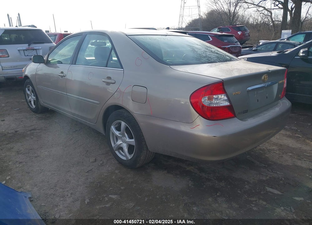 2002 TOYOTA CAMRY XLE V6 VIN: 4T1BF30K62U504442