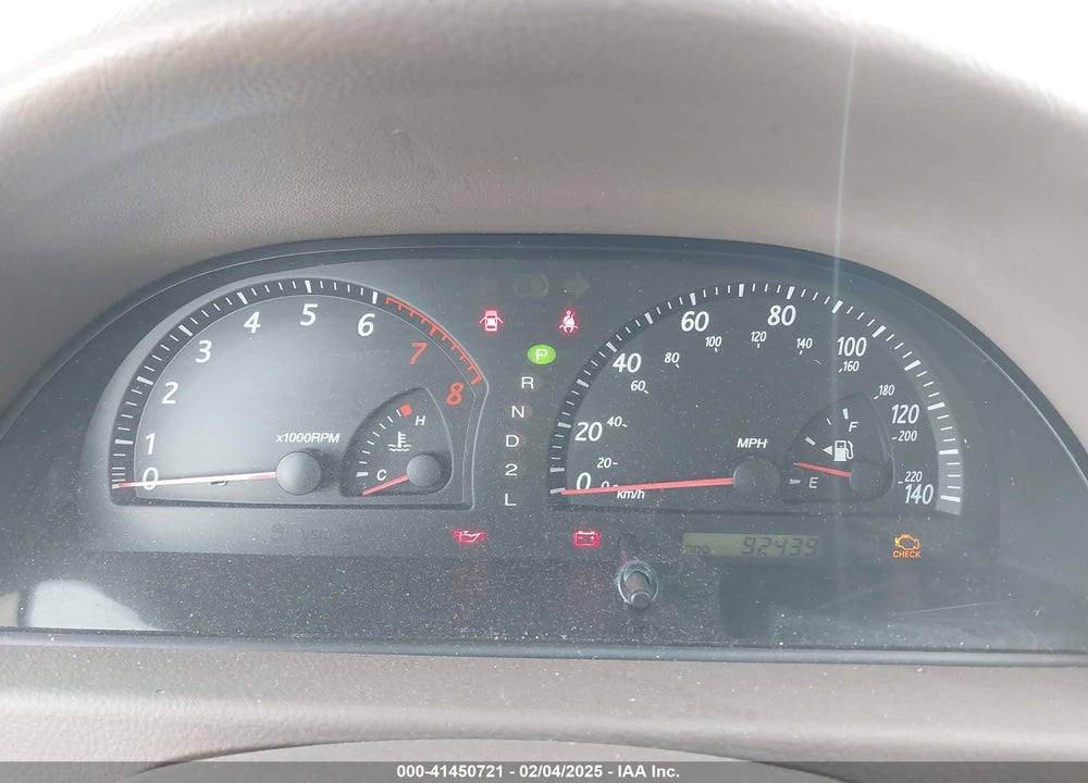 2002 TOYOTA CAMRY XLE V6 VIN: 4T1BF30K62U504442