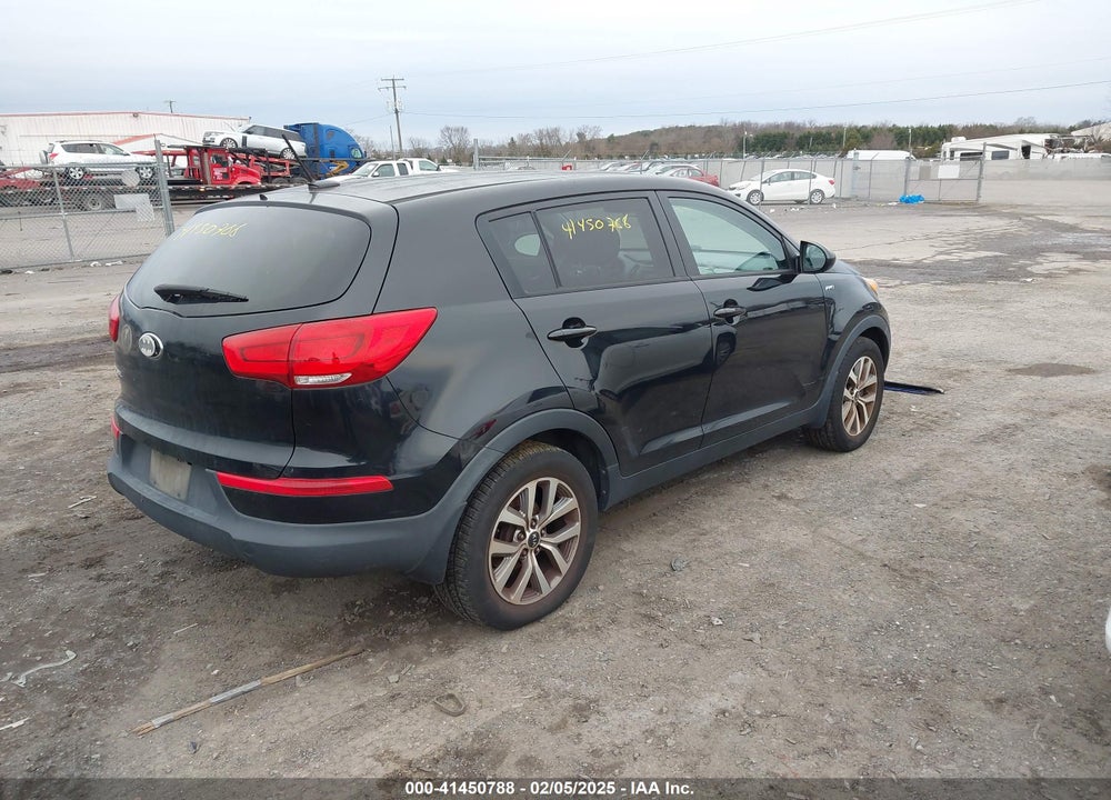 2016 KIA SPORTAGE LX VIN: KNDPBCAC2G7864696