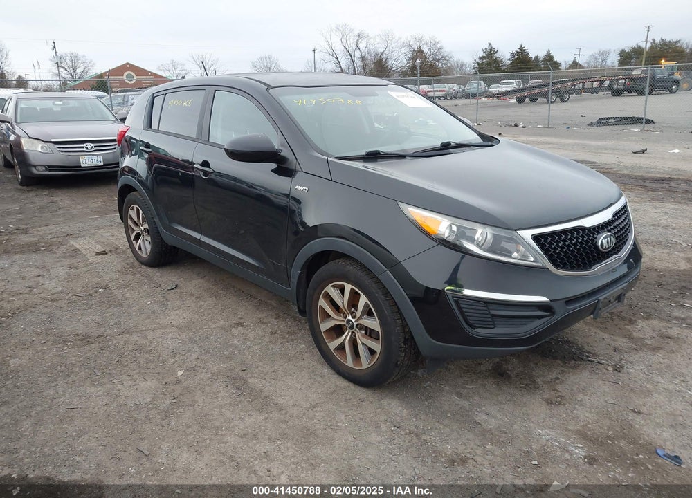 2016 KIA SPORTAGE LX VIN: KNDPBCAC2G7864696