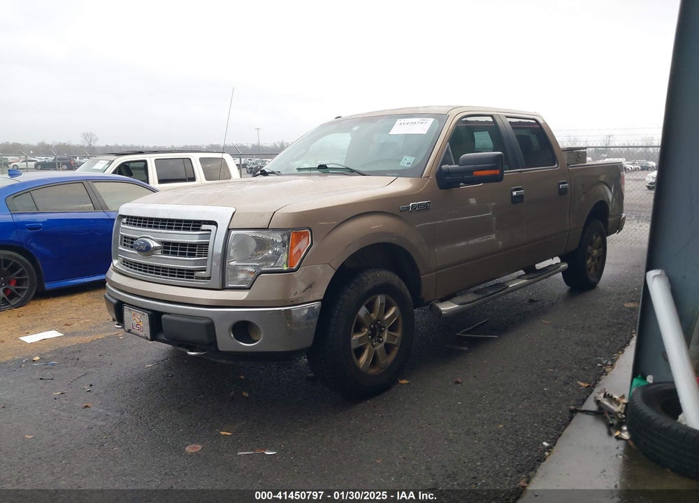 2013 FORD F-150 XLT VIN: 1FTFW1EF8DKE08588