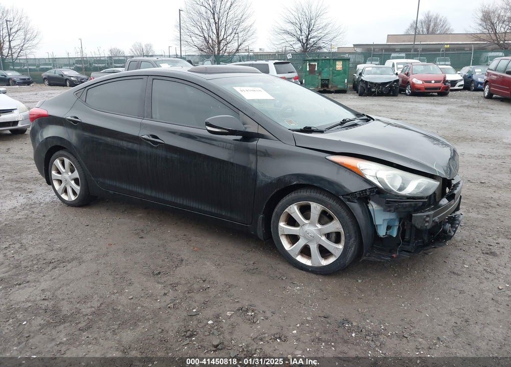 2013 HYUNDAI ELANTRA LIMITED VIN: 5NPDH4AEXDH299744