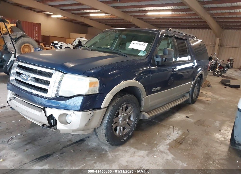 2008 FORD EXPEDITION EL EDDIE BAUER/KING RANCH VIN: 1FMFK18528LA77601