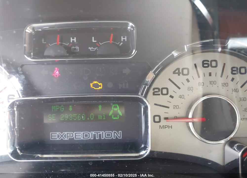 2008 FORD EXPEDITION EL EDDIE BAUER/KING RANCH VIN: 1FMFK18528LA77601