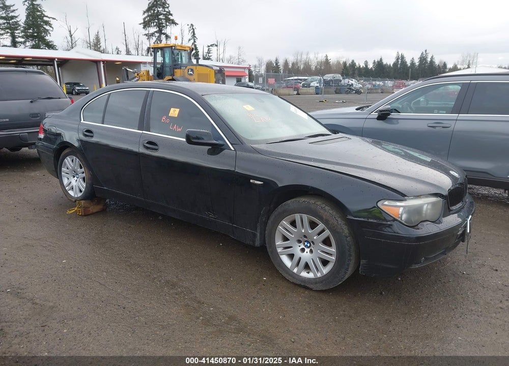 2003 BMW 7 SERIES 745I VIN: WBAGL63463DP61746