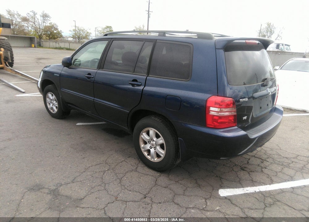 2002 TOYOTA HIGHLANDER LIMITED VIN: JTEGF21A820061482