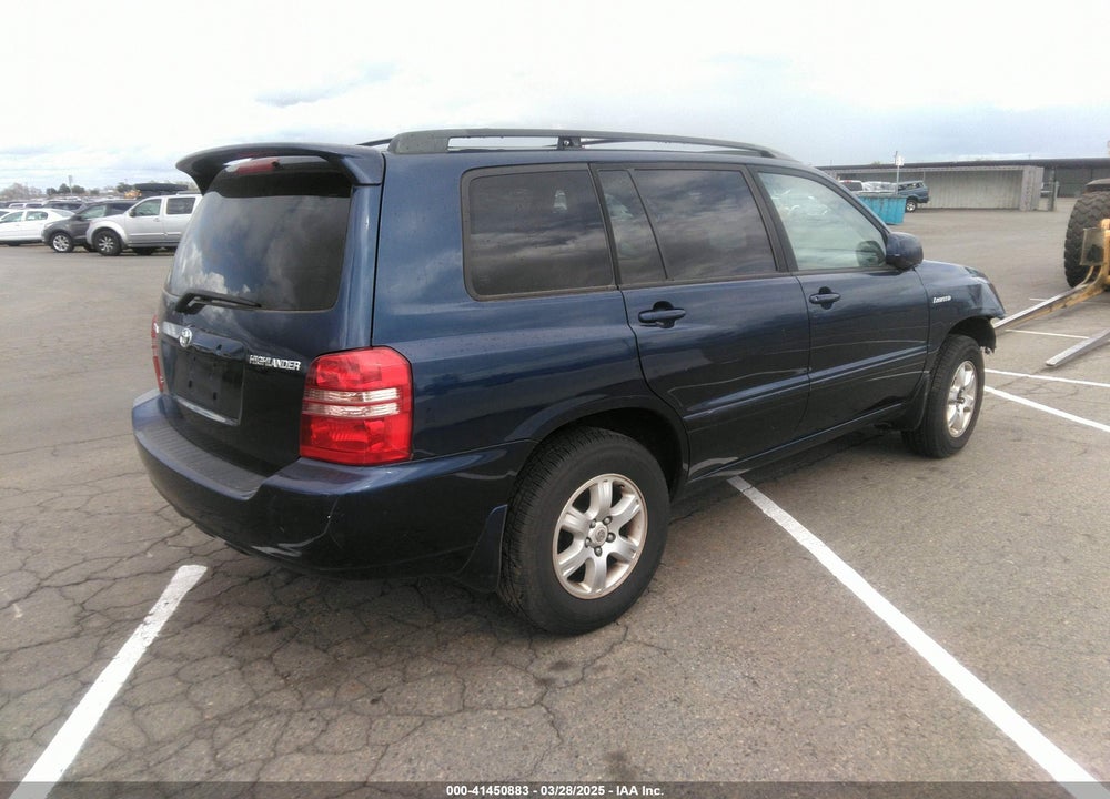 2002 TOYOTA HIGHLANDER LIMITED VIN: JTEGF21A820061482