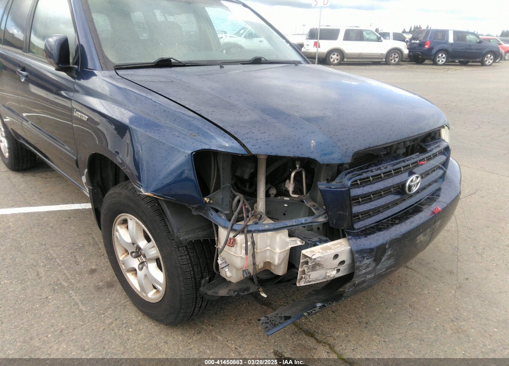 2002 TOYOTA HIGHLANDER LIMITED VIN: JTEGF21A820061482