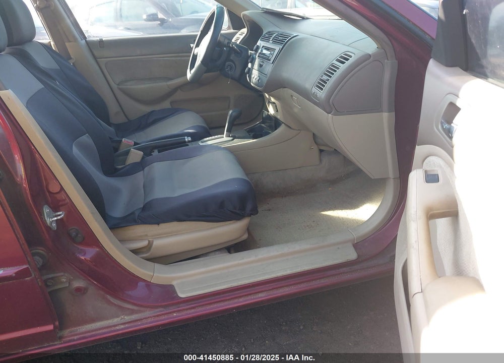 2002 HONDA CIVIC EX VIN: 2HGES26782H556055