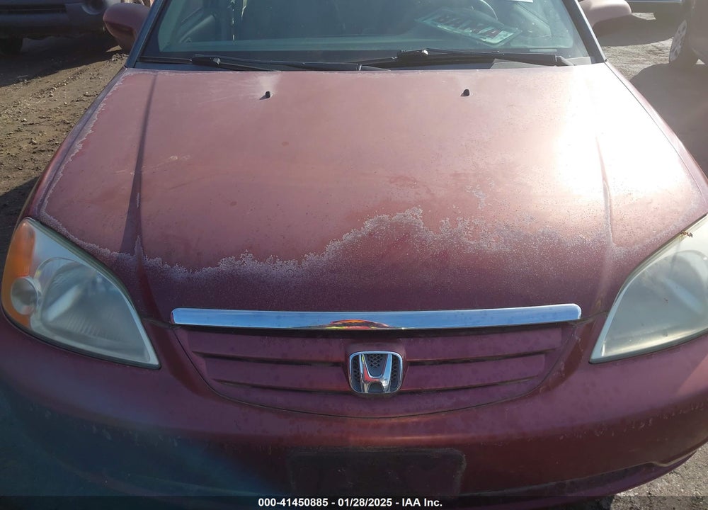 2002 HONDA CIVIC EX VIN: 2HGES26782H556055