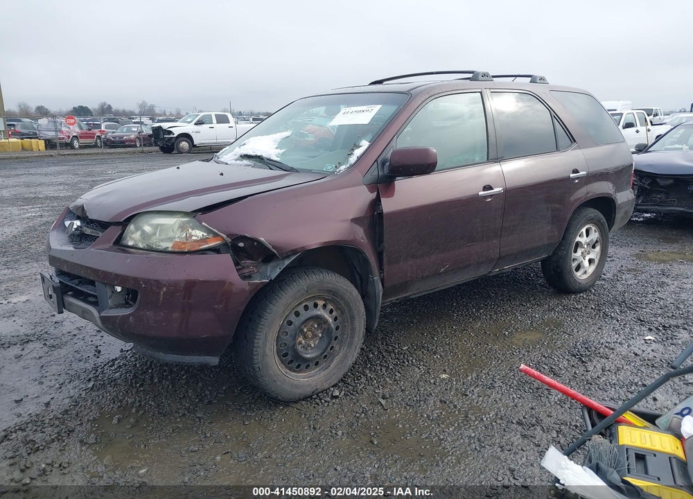 2002 ACURA MDX VIN: 2HNYD18652H500976