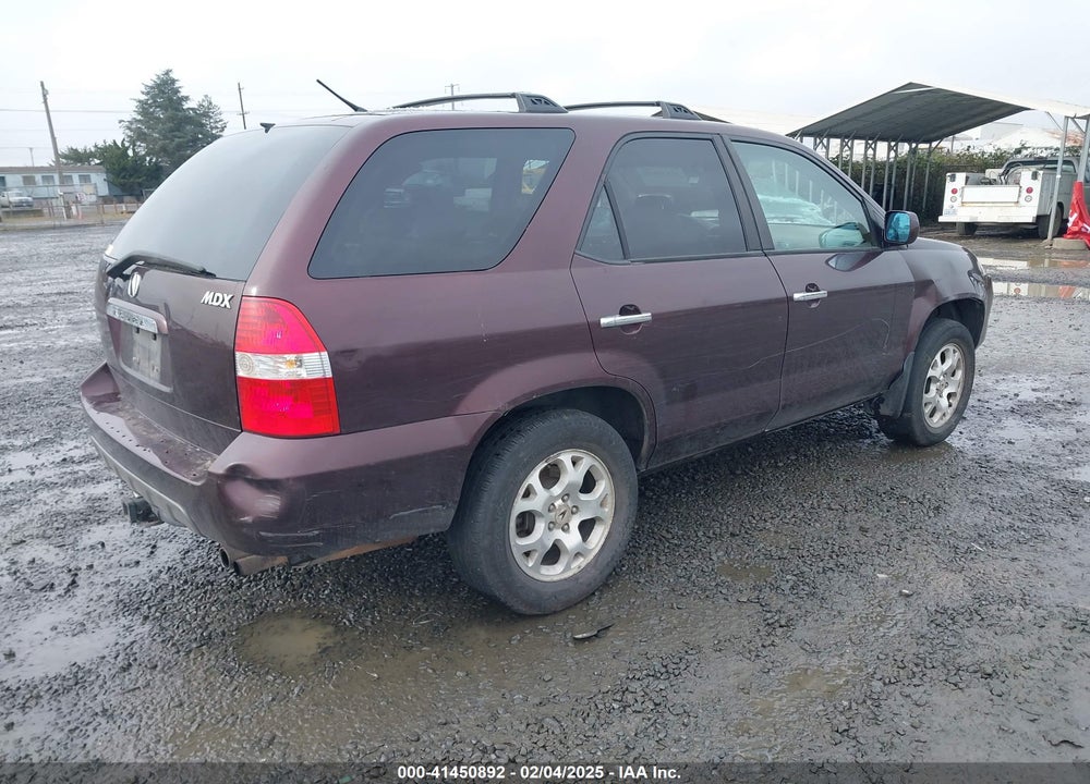 2002 ACURA MDX VIN: 2HNYD18652H500976