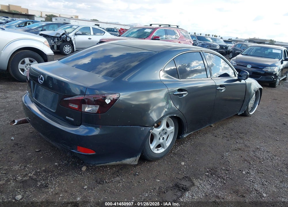 2006 LEXUS IS VIN: JTHBK262765011613