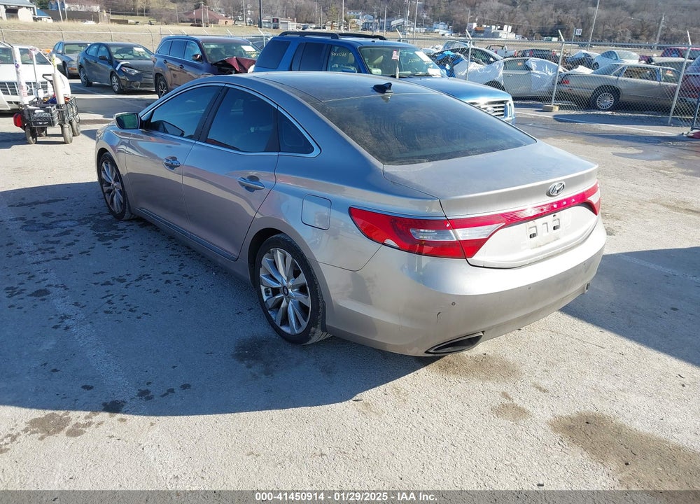 2012 HYUNDAI AZERA VIN: KMHFH4JG4CA154470