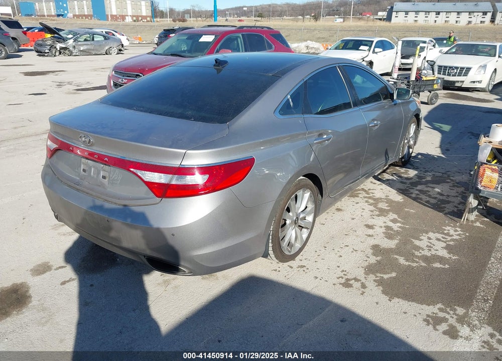 2012 HYUNDAI AZERA VIN: KMHFH4JG4CA154470