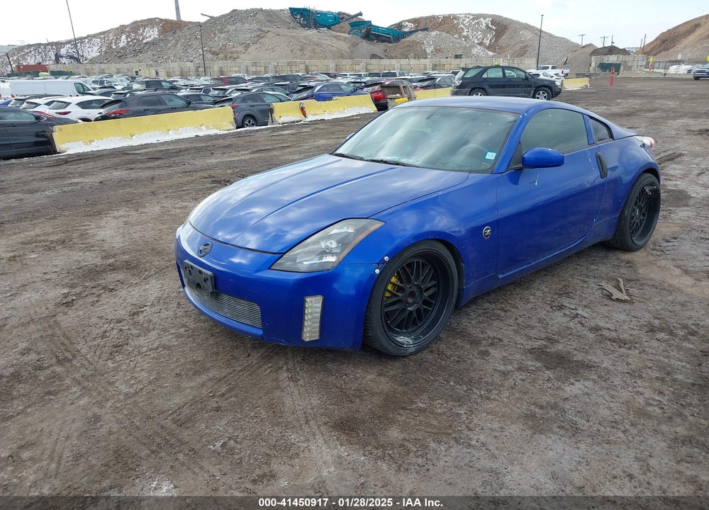 2004 NISSAN 350Z TOURING VIN: JN1AZ34E04T052916
