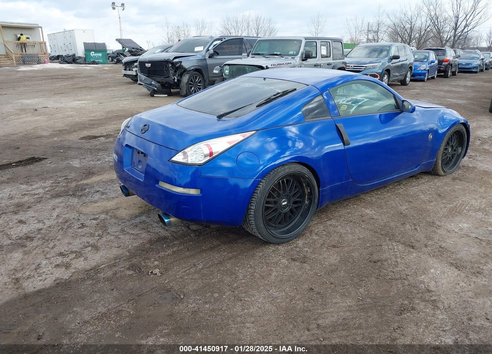 2004 NISSAN 350Z TOURING VIN: JN1AZ34E04T052916