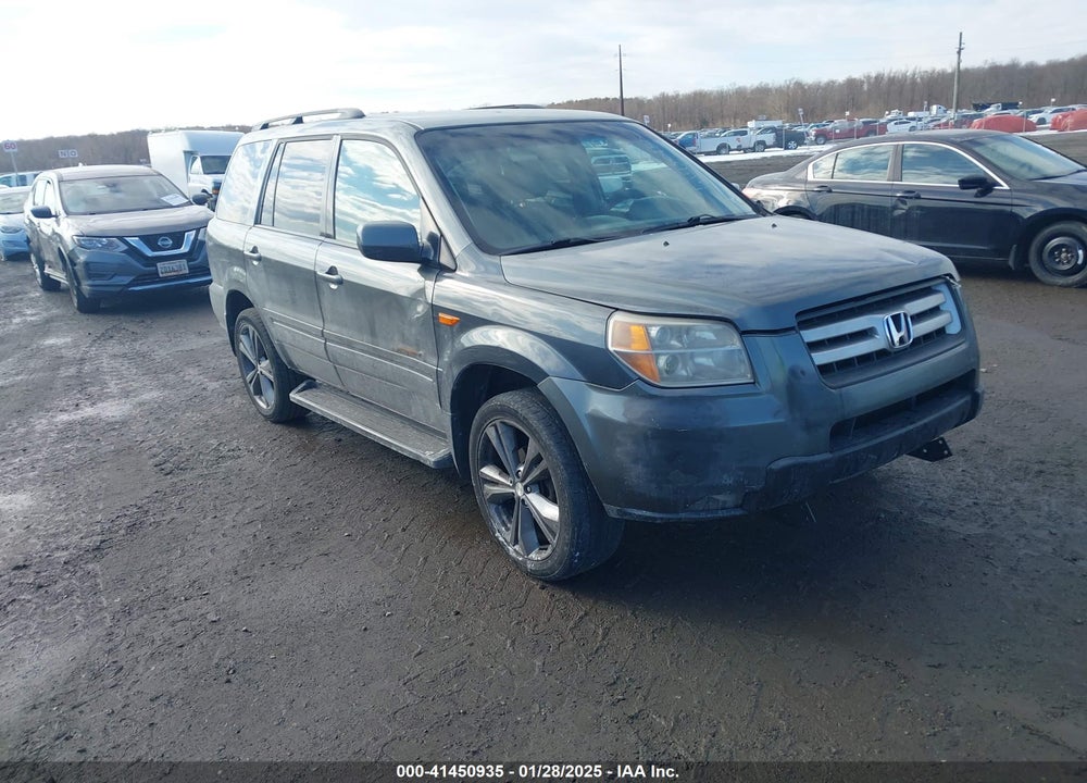 2008 HONDA PILOT VP VIN: 5FNYF18228B000902