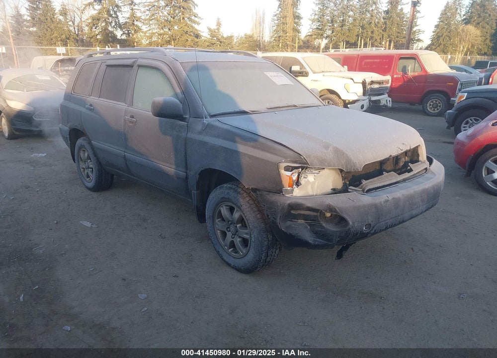2005 TOYOTA HIGHLANDER V6 VIN: JTEEP21A250118025