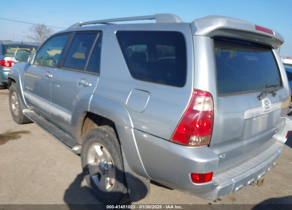 2003 TOYOTA 4RUNNER LIMITED V8 VIN: JTEBT17R030018363