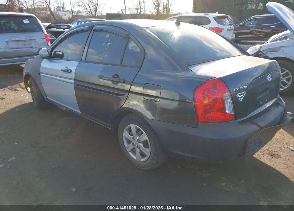 2009 HYUNDAI ACCENT VIN: KMHCN46C99U361140