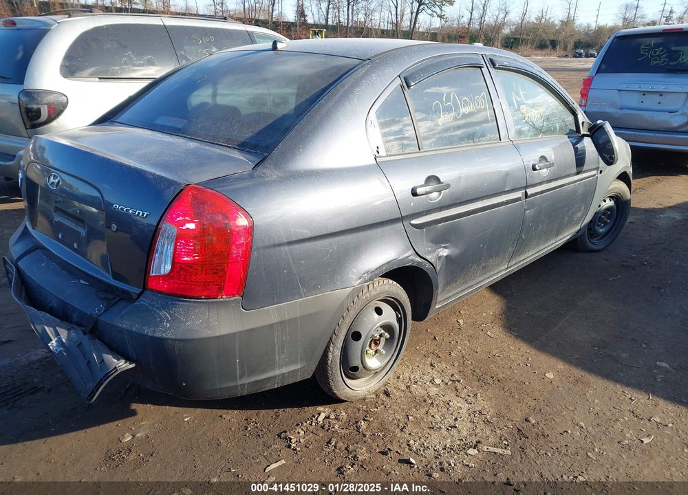 2009 HYUNDAI ACCENT VIN: KMHCN46C99U361140