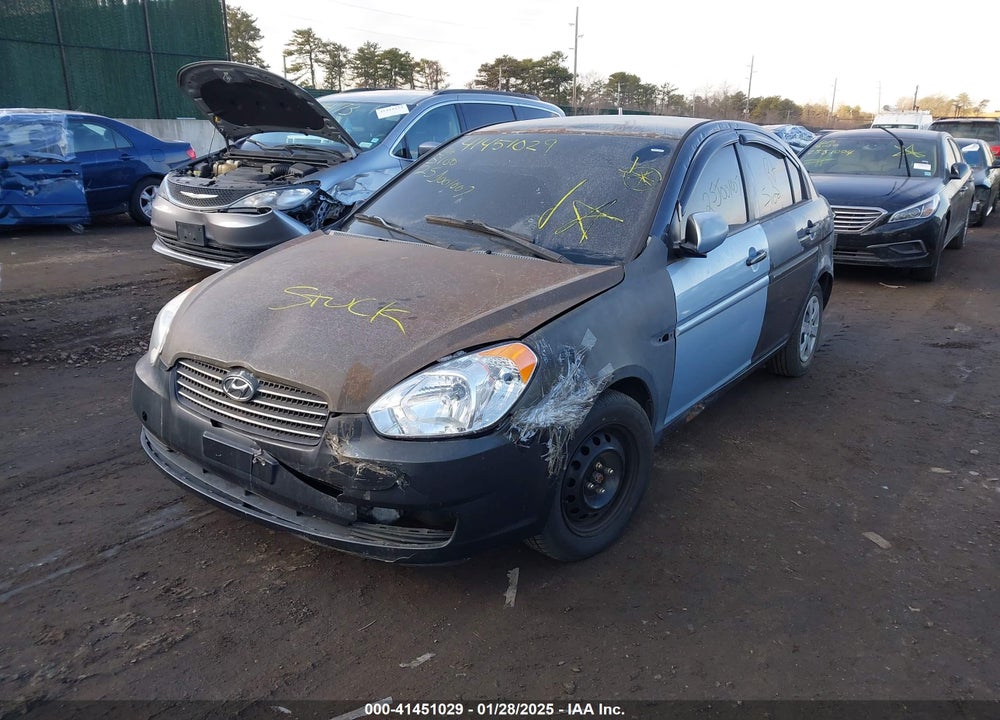2009 HYUNDAI ACCENT VIN: KMHCN46C99U361140