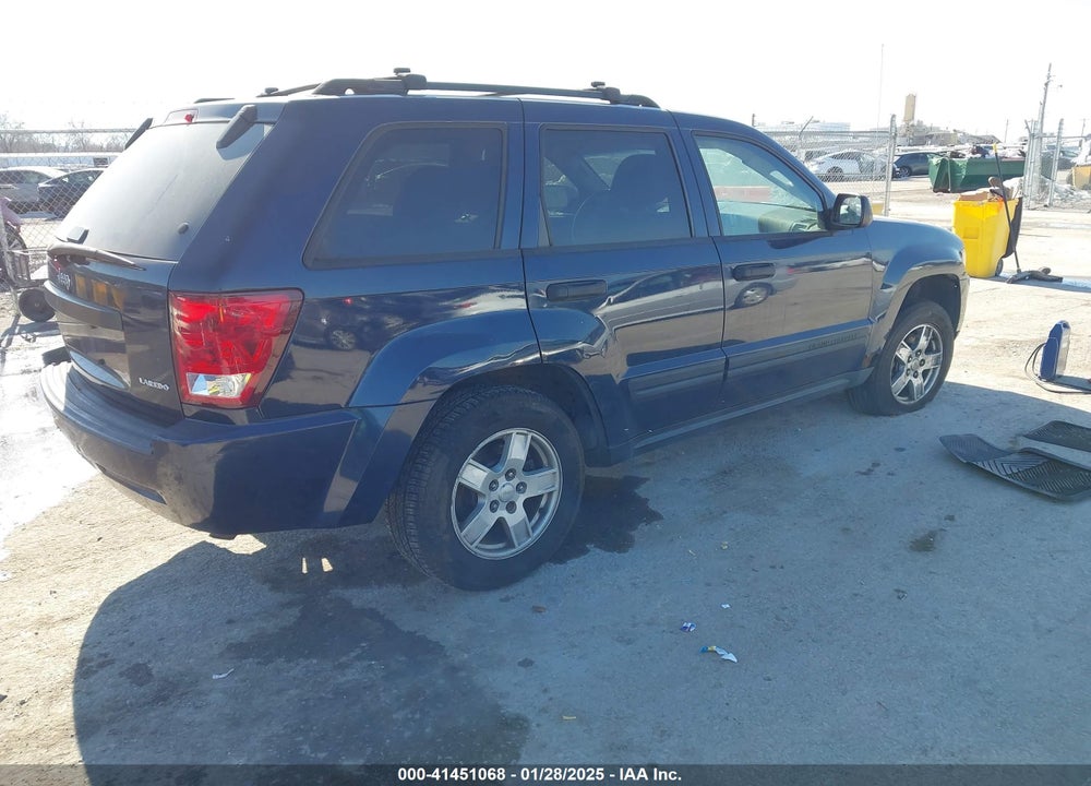 2005 JEEP GRAND CHEROKEE LAREDO VIN: 1J4GR48KX5C680619