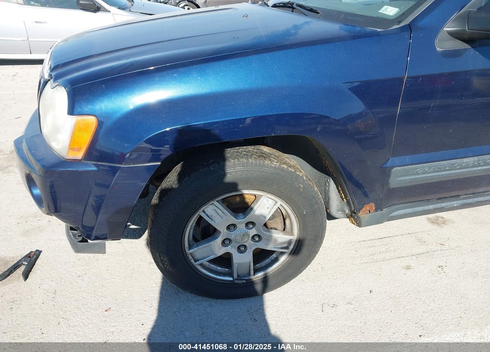2005 JEEP GRAND CHEROKEE LAREDO VIN: 1J4GR48KX5C680619