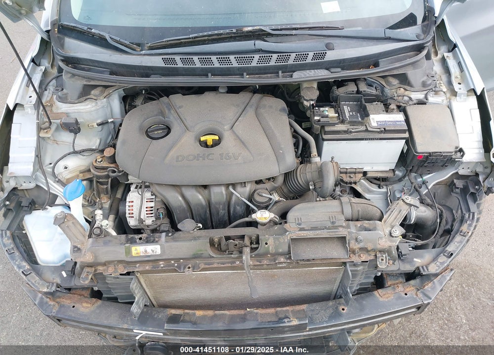 2016 HYUNDAI ELANTRA SE VIN: 5NPDH4AE8GH692775
