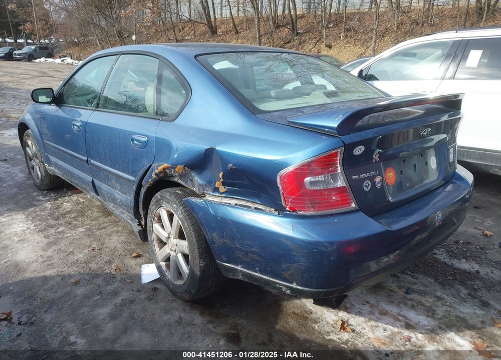 2007 SUBARU OUTBACK 2.5I LIMITED VIN: 4S4BL62C077211139